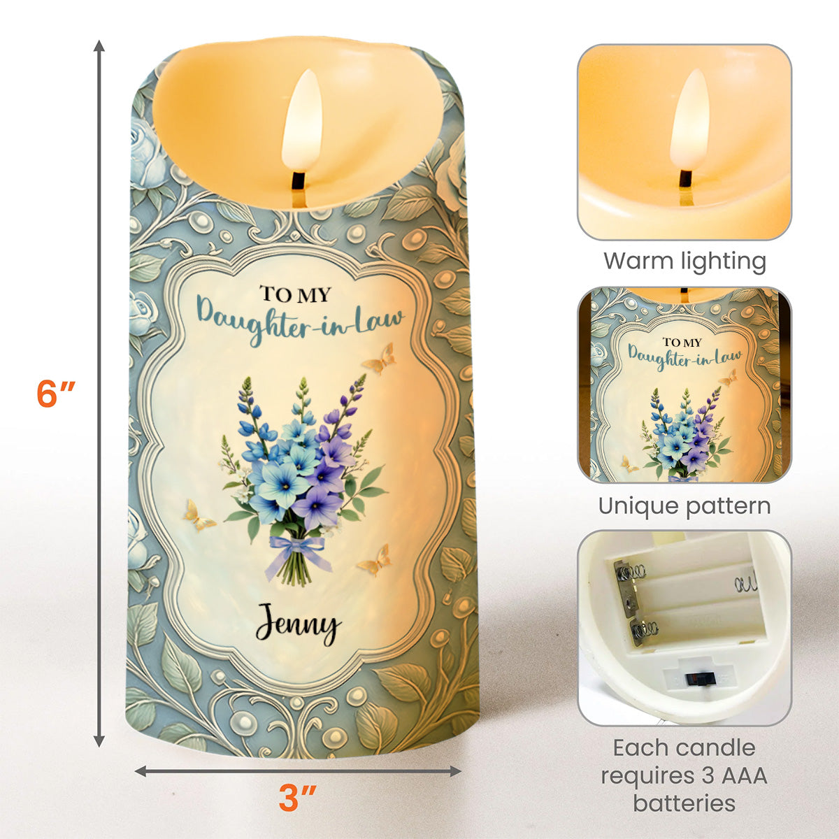 Gift of Life, Gift of You, Flowers and Hearts