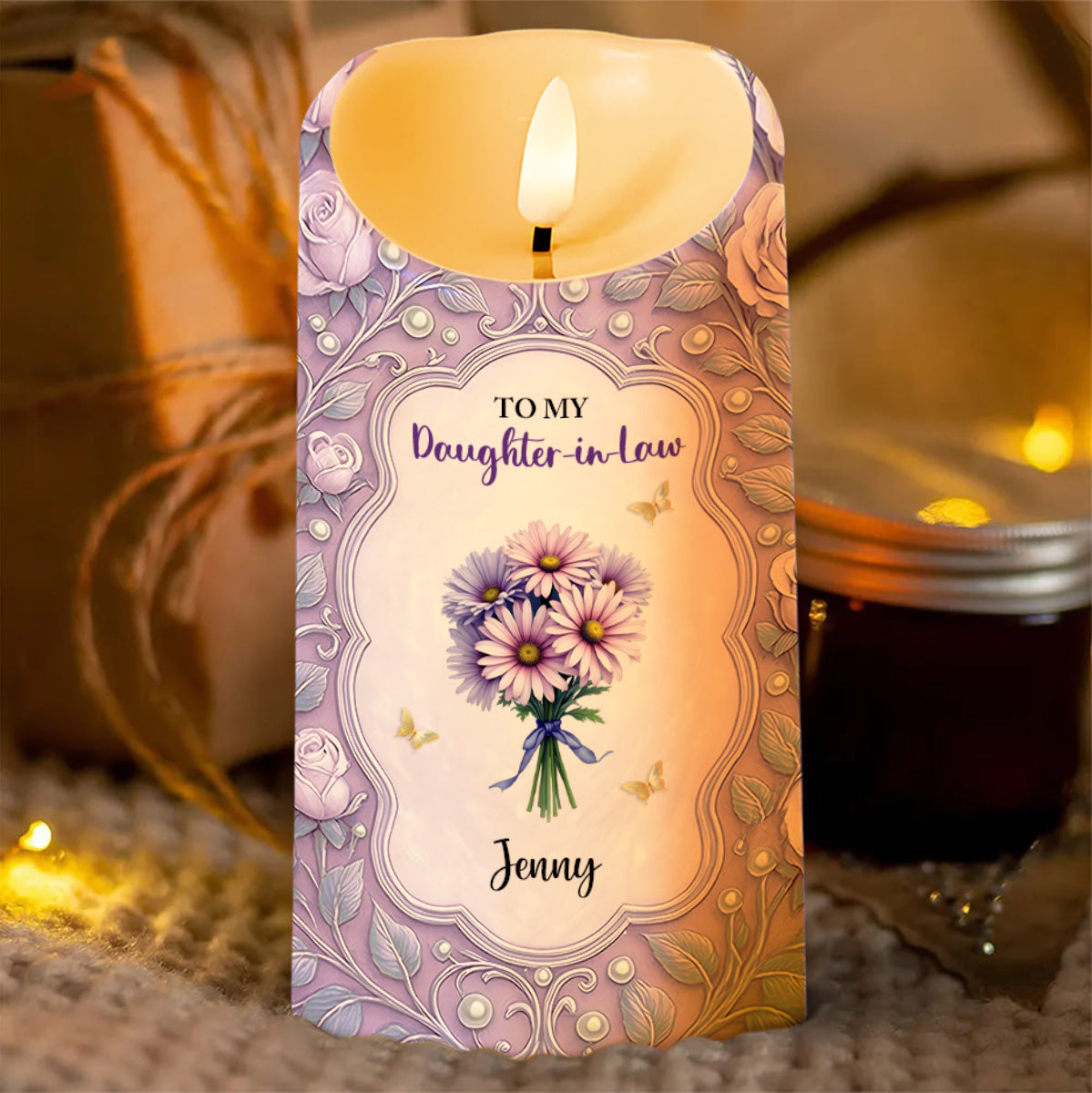 Gift of Life, Gift of You, Flowers and Hearts