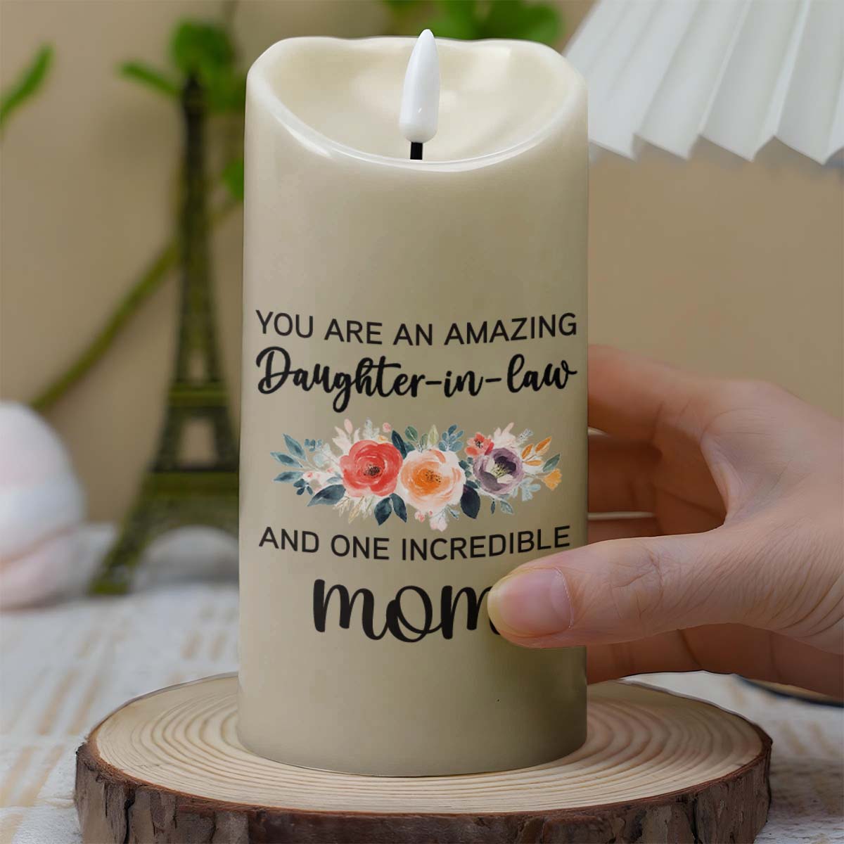 Amazing Daughter-In-Law, Incredible Mom, Beautiful Flowers