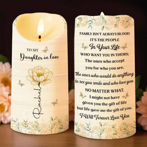 To My Daughter-in-Law, Love Forever With Butterflies And Flowers