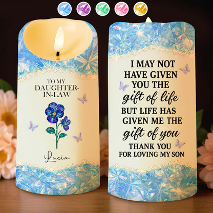 To My Daughter-In-Law, Thank You For Loving My Son