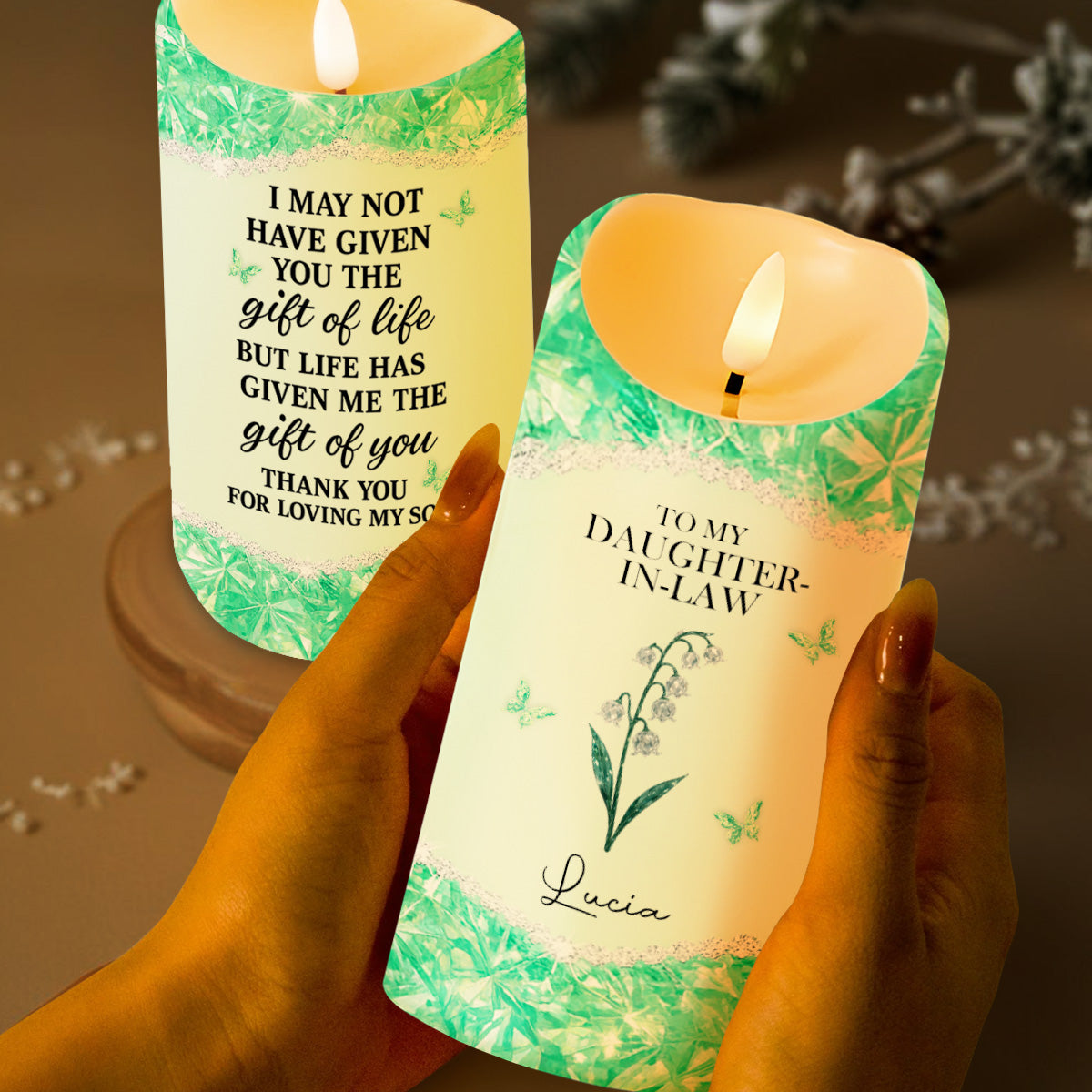 To My Daughter-In-Law, Thank You For Loving My Son