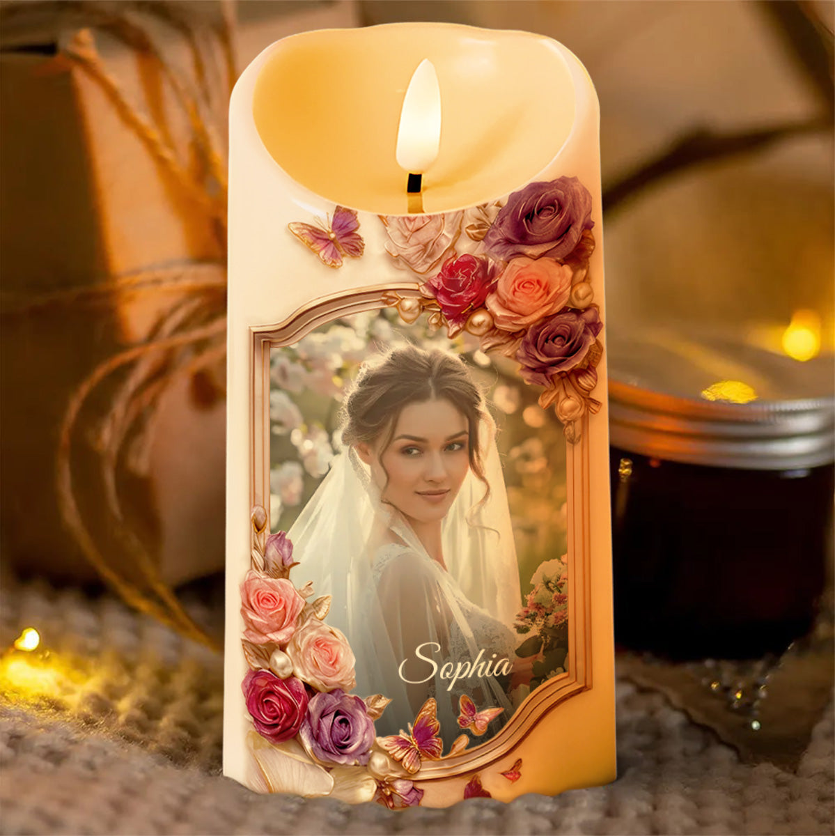 To My Daughter-in-Law, Gift of Life, Roses and Butterflies