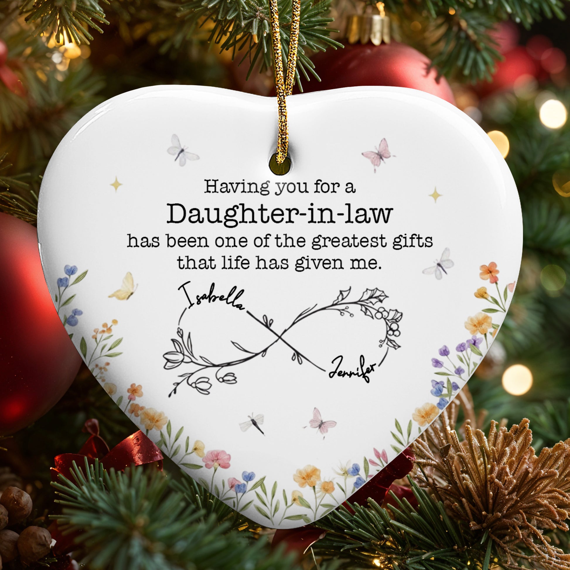 Having You For A Daughter-In-Law, Greatest Gifts, Flowers And Butterflies