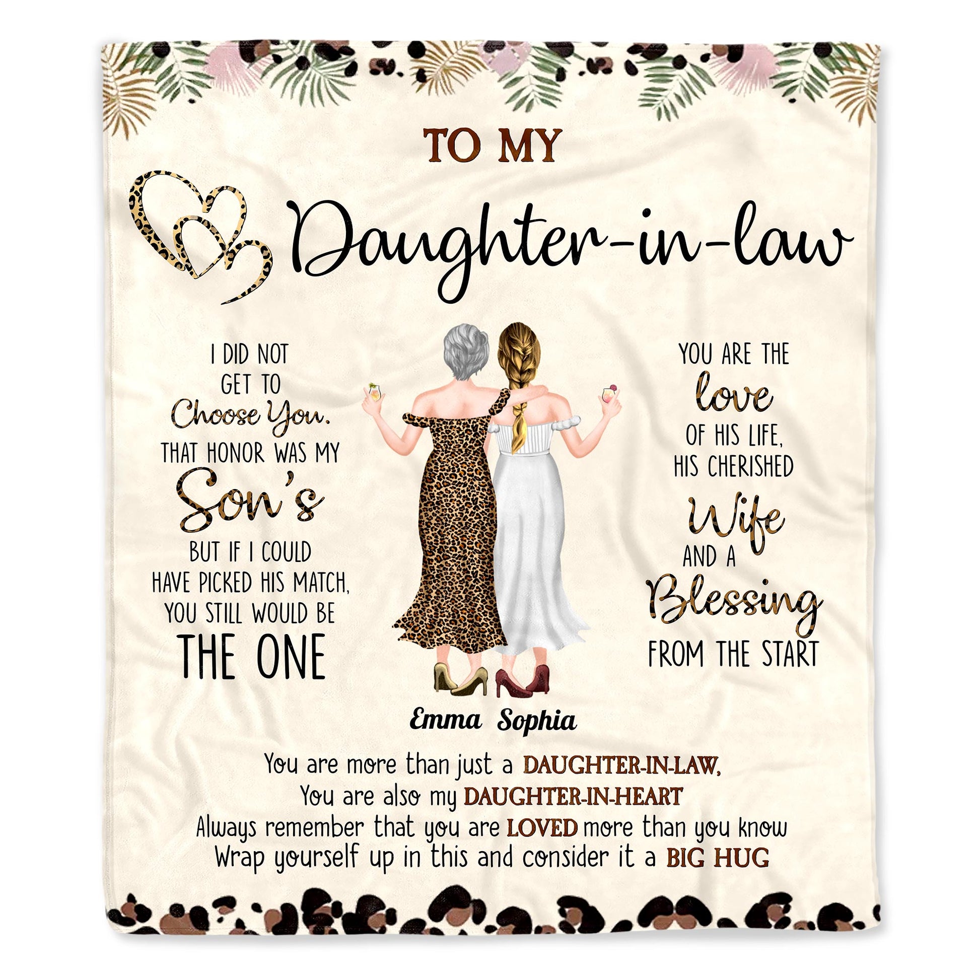 To My Daughter-In-Law, Love And Blessings