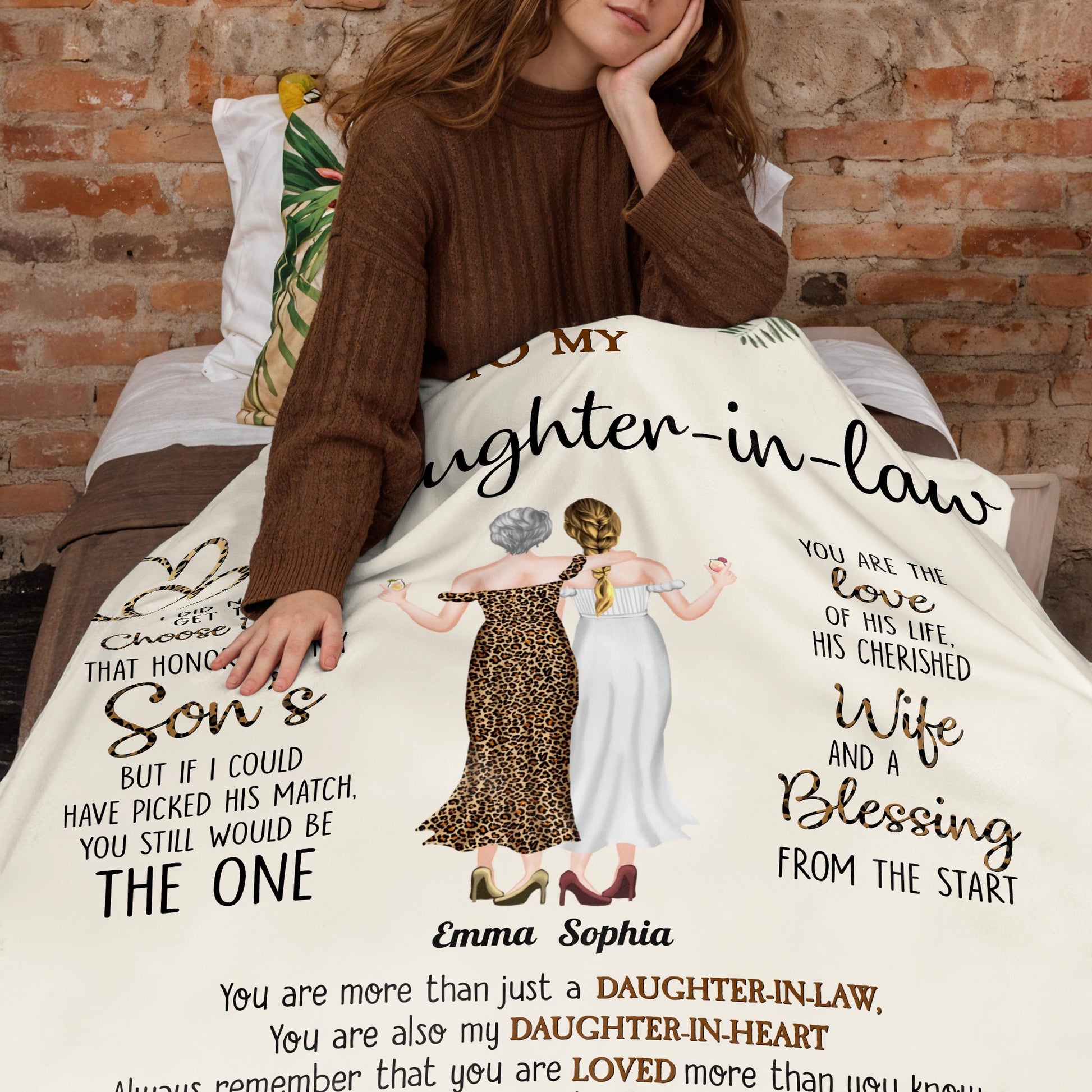 To My Daughter-In-Law, Love And Blessings