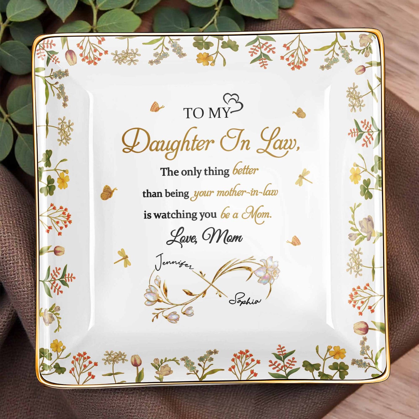 To My Daughter In Law Watching You Be A Mom