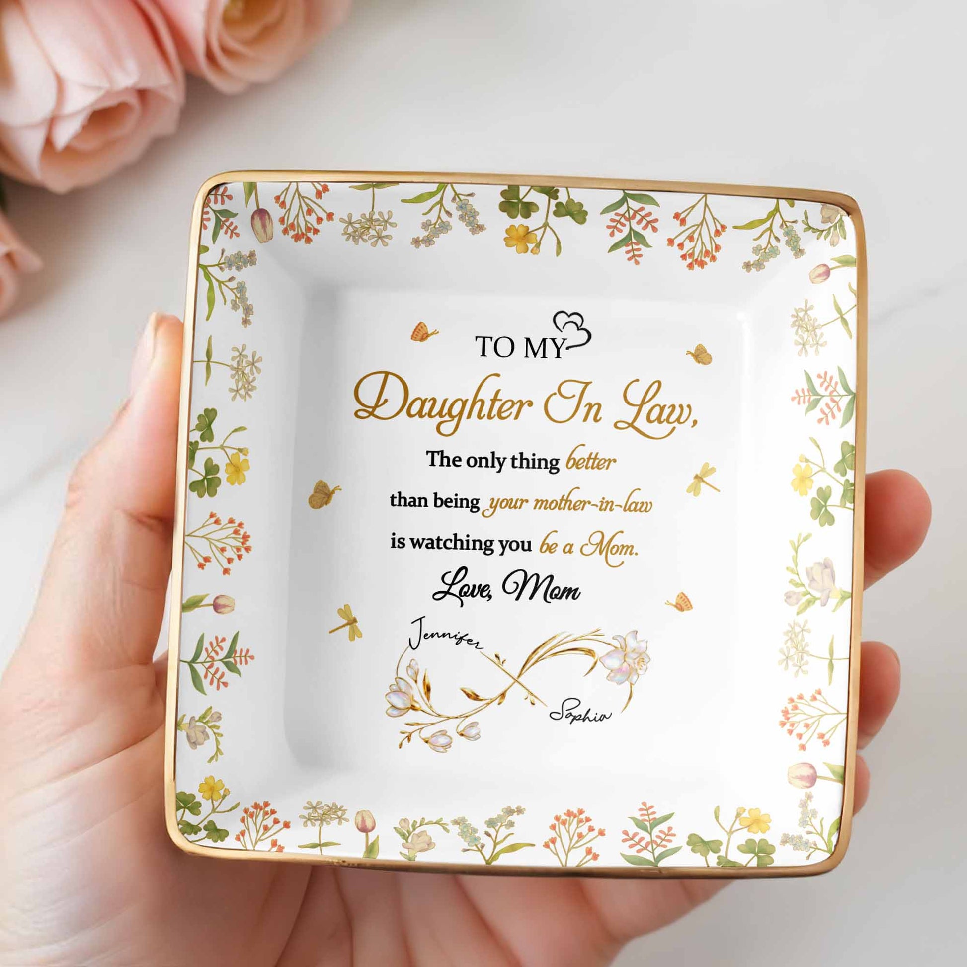 To My Daughter In Law Watching You Be A Mom