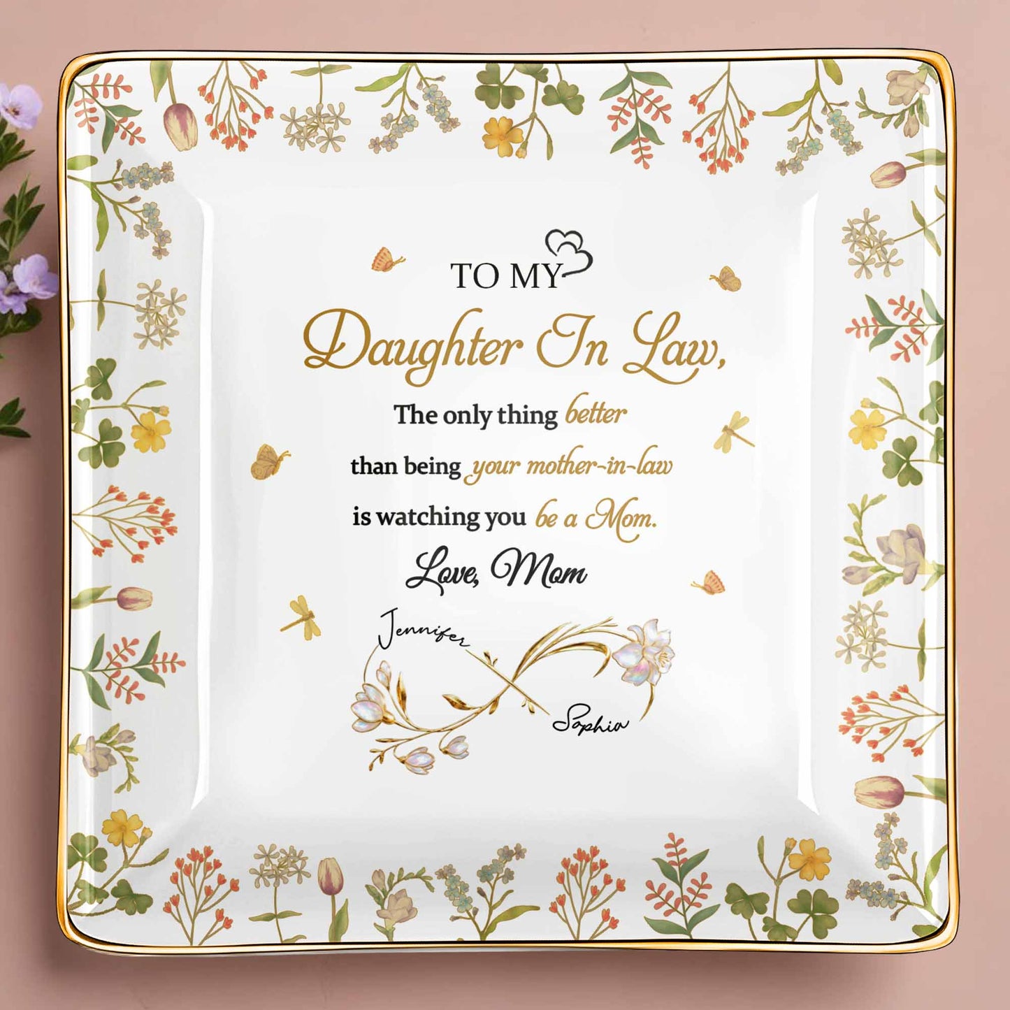 To My Daughter In Law Watching You Be A Mom