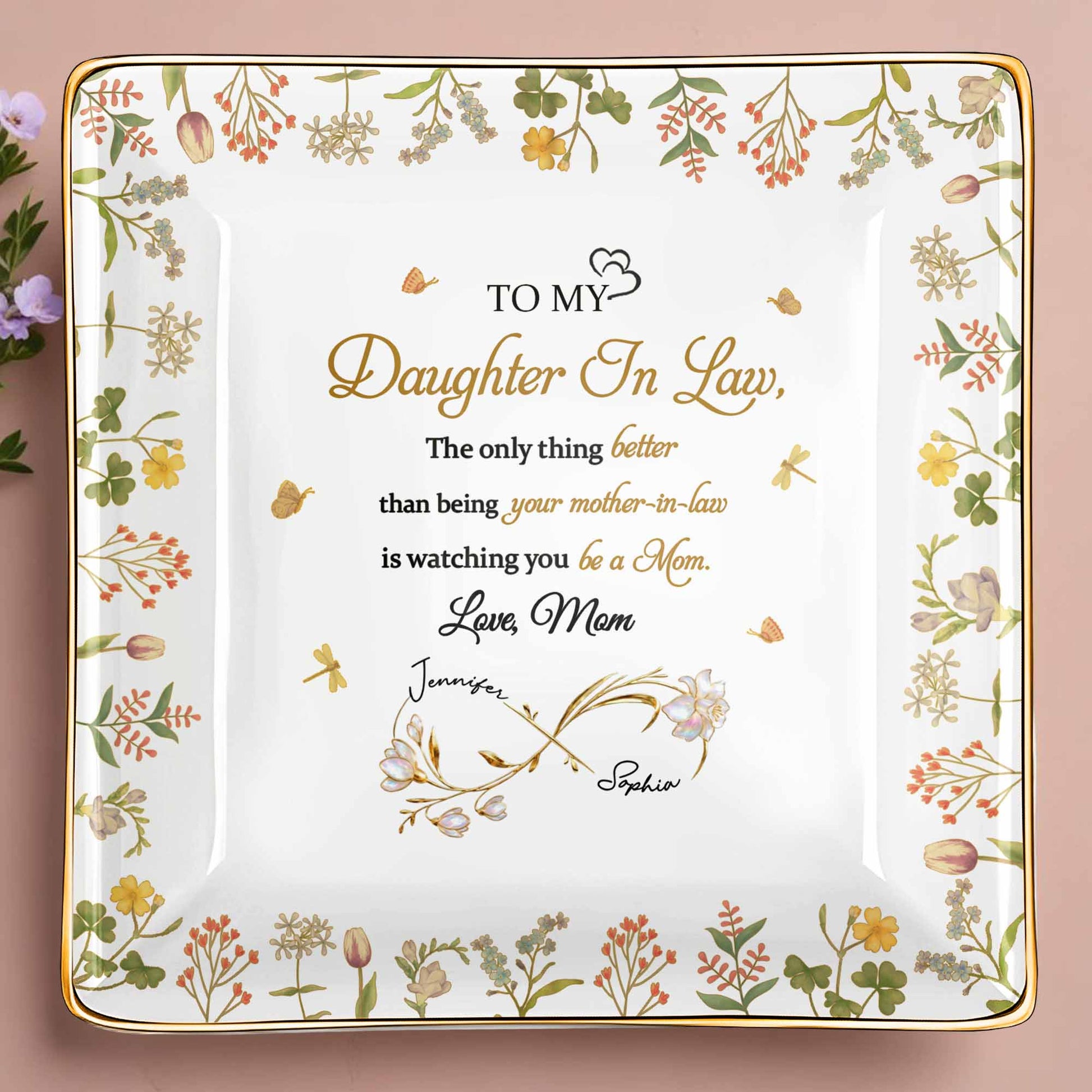 To My Daughter In Law Watching You Be A Mom