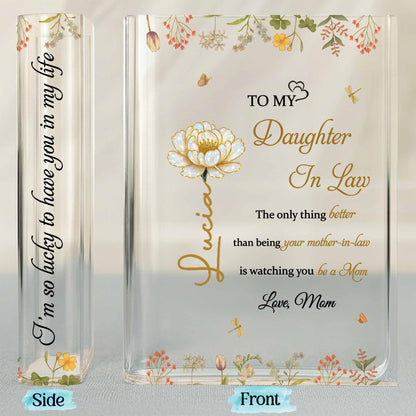 Watching You Be a Mom, Flowers and Butterfly Design