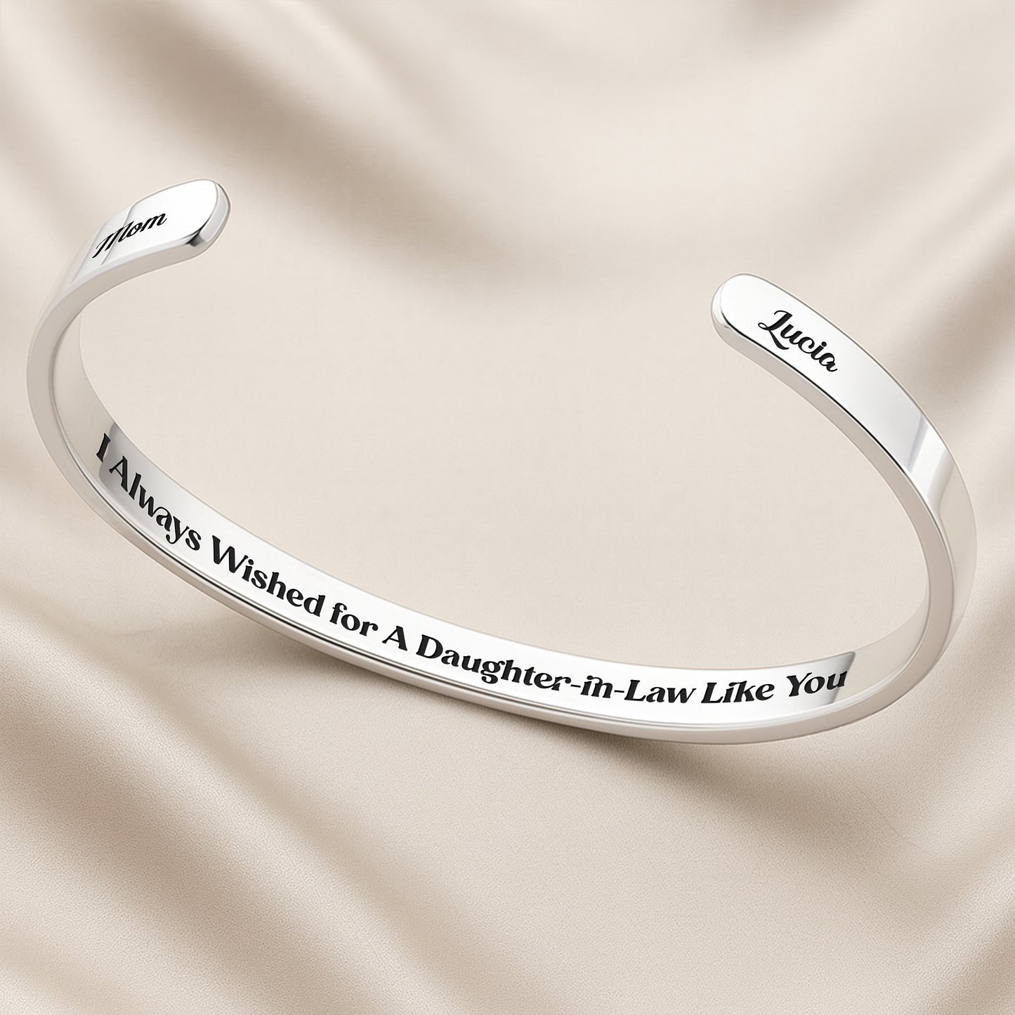 To My Daughter-In-Law, Gift Of You, Roses And Carnation