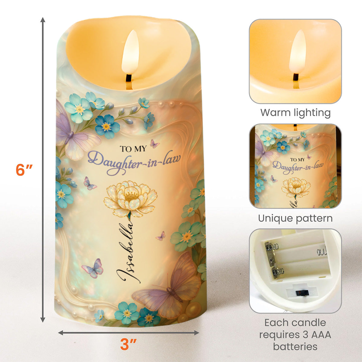 Thank You For Loving My Son, Butterflies And Flowers