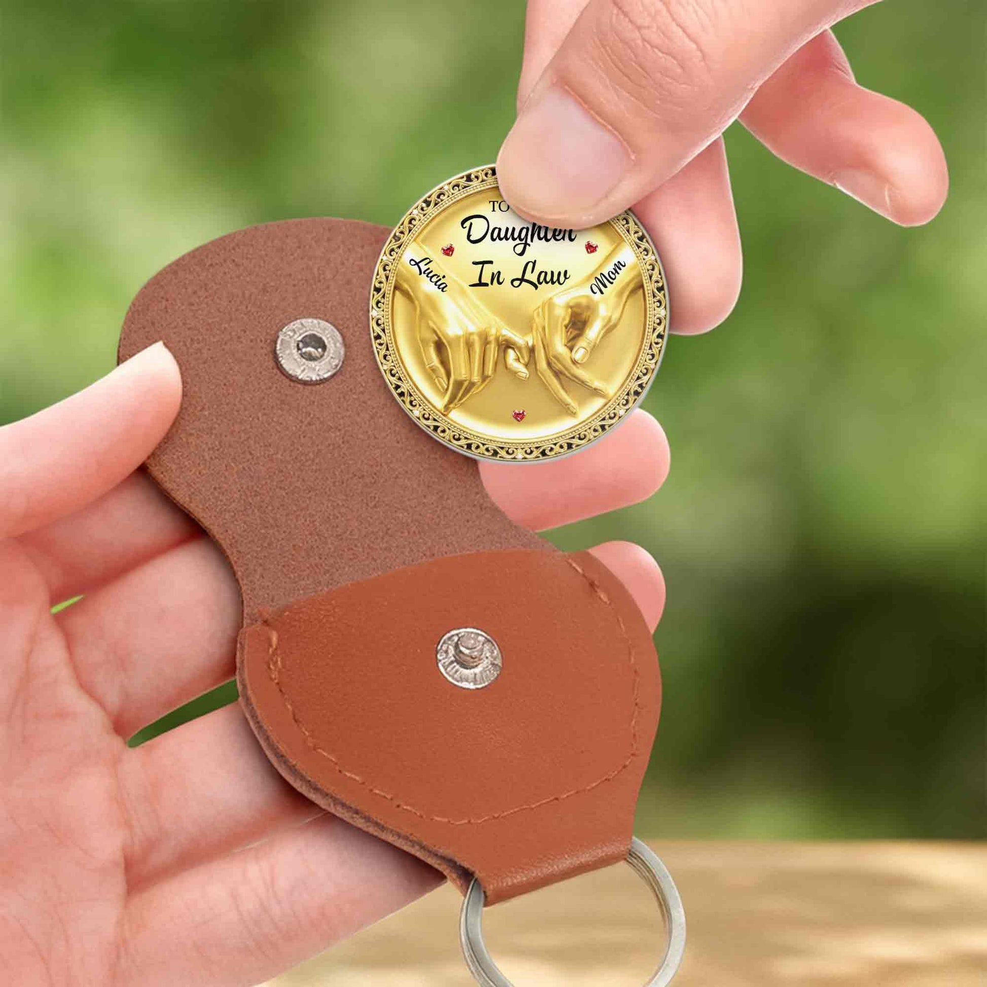 To My Daughter In Law Pinky Swear Hands And Hearts