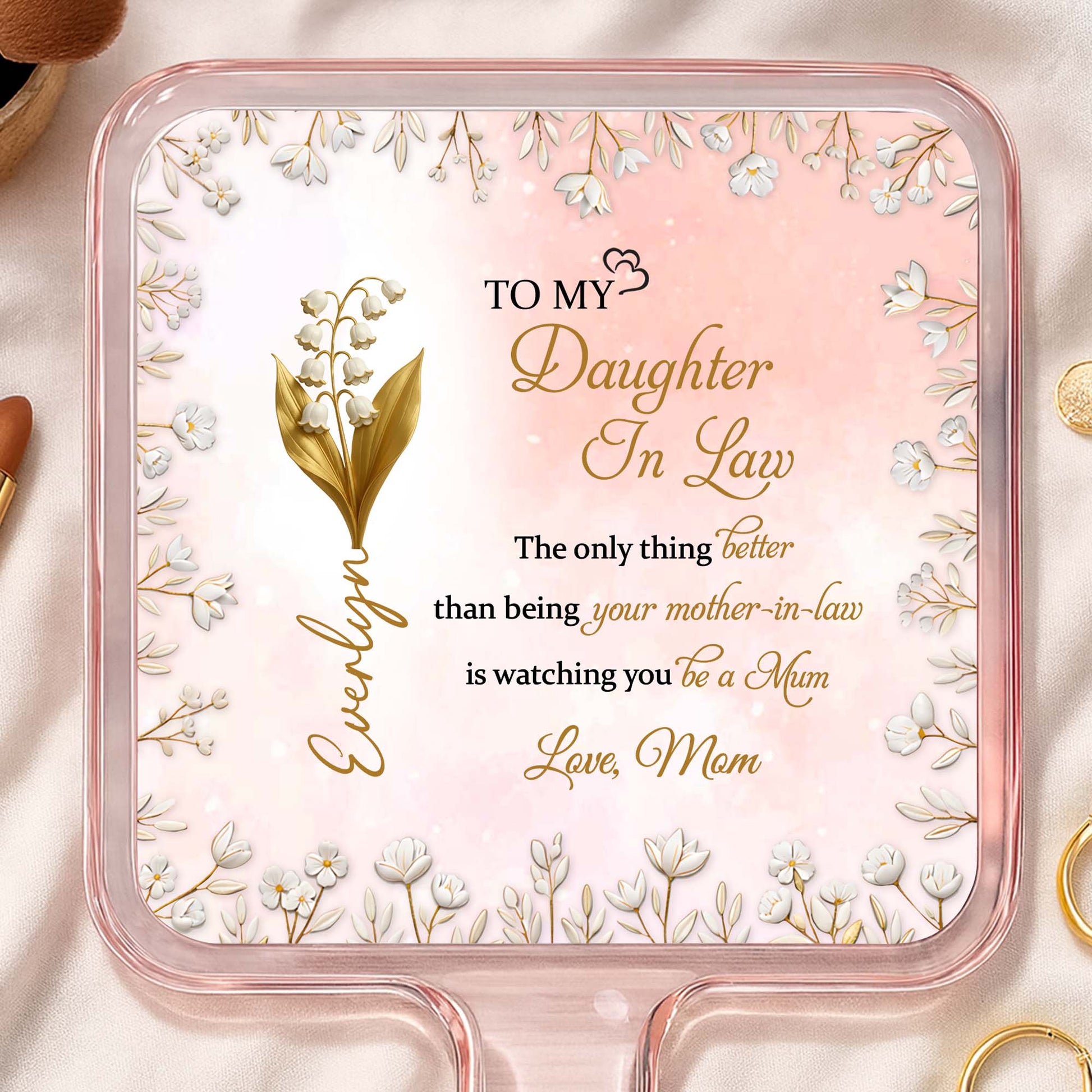 To My Daughter In Law, Love and Flowers