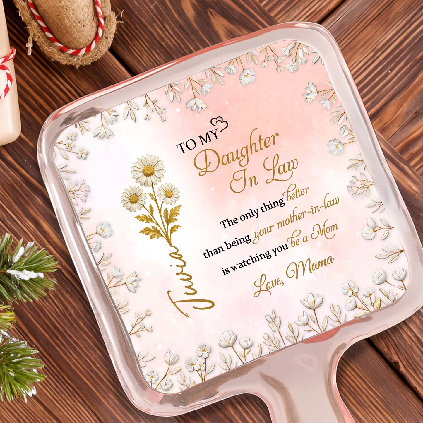 To My Daughter In Law, Love and Flowers