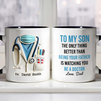 The Only Thing Better Than Is Watching You, Stethoscope and Medical Coat