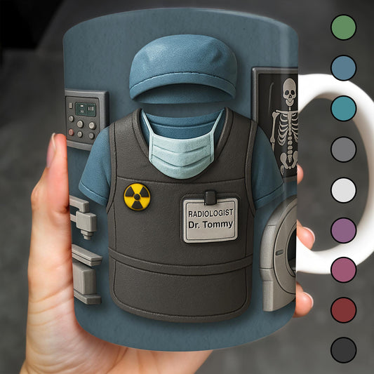 Radiologist Dr. Tommy, Radiology Vest and Medical Mask