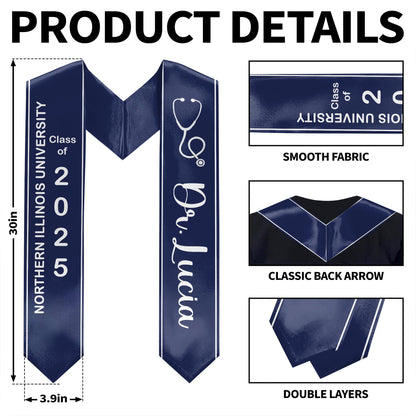 Celebrate Your Achievements, Graduation Cap and Stethoscope