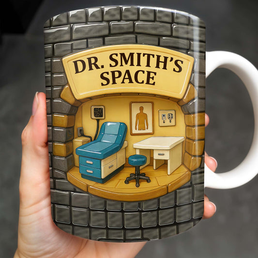 Dr. Smith's Space, Office, Chair, And Desk