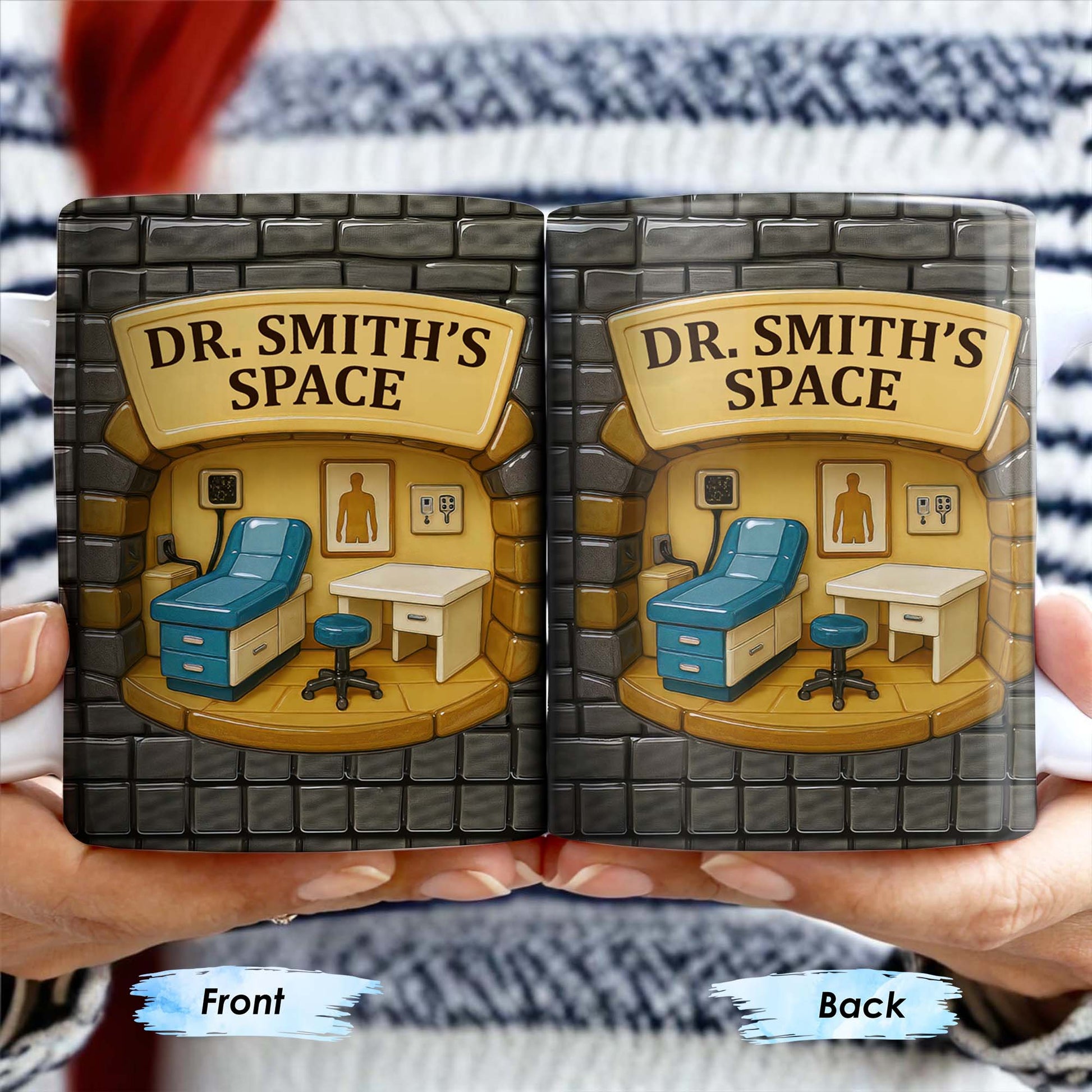 Dr. Smith's Space, Office, Chair, And Desk