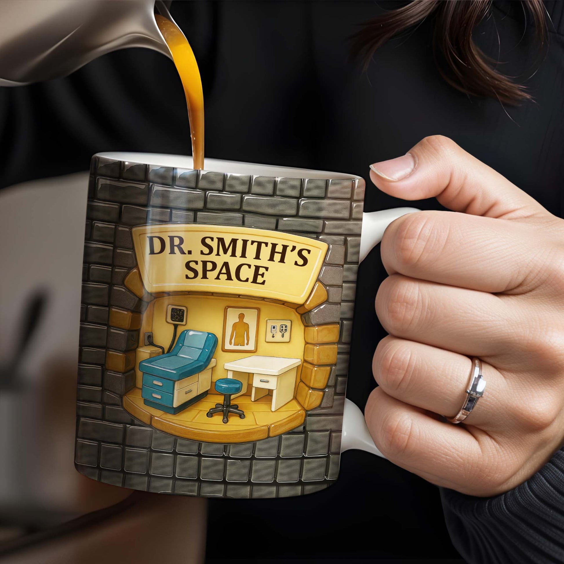 Dr. Smith's Space, Office, Chair, And Desk