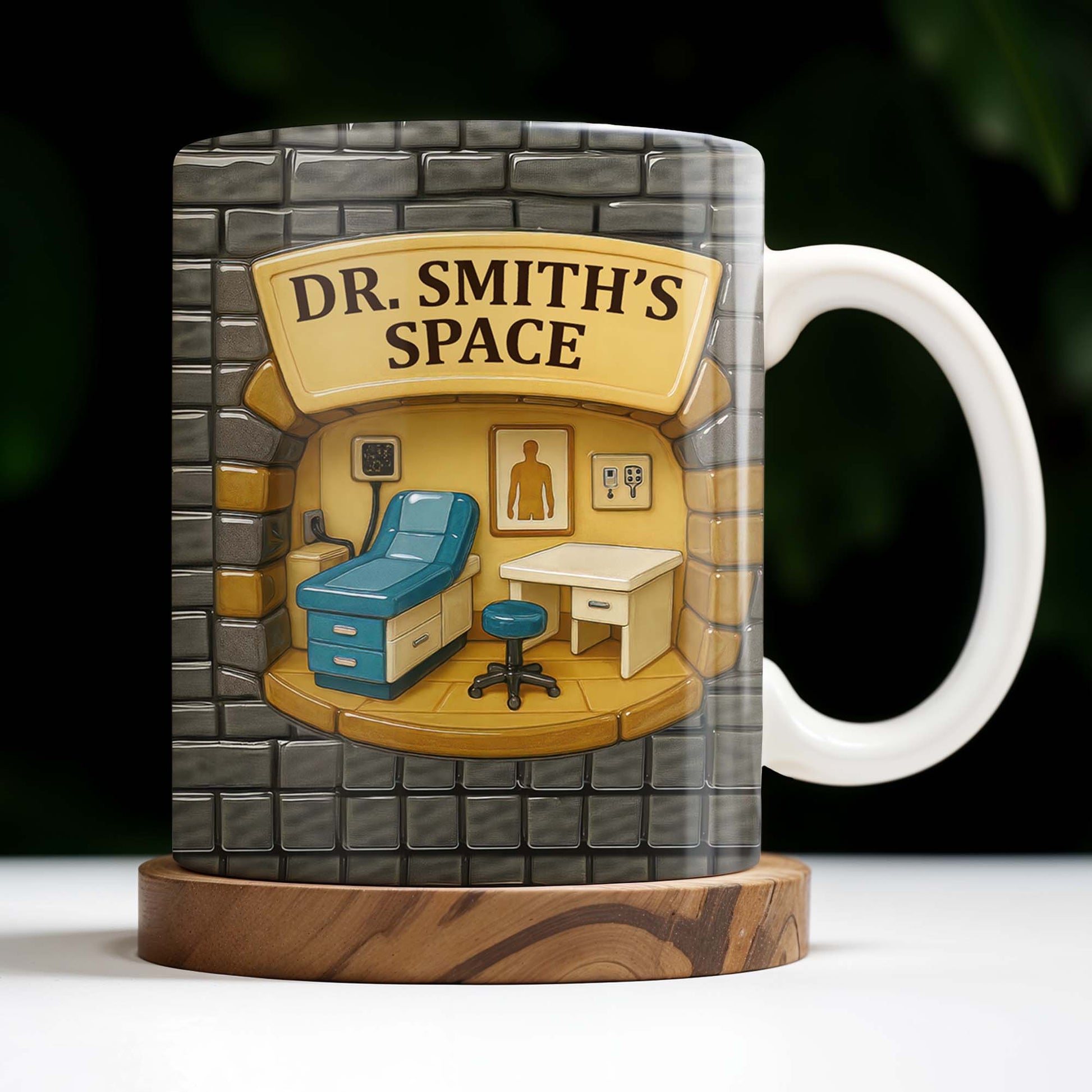 Dr. Smith's Space, Office, Chair, And Desk