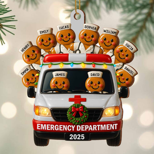 Celebrate Your Emergency Department Team Holiday Ambulance