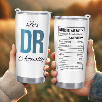 It's Dr Actually, Nutritional Facts For Hardworking Doctors