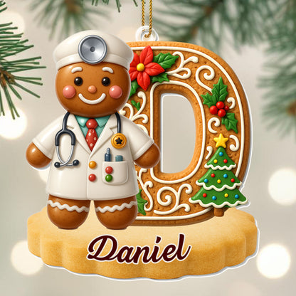 Celebrate The Festive Season With A Gingerbread Doctor Ornament