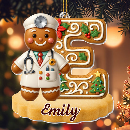 Celebrate The Festive Season With A Gingerbread Doctor Ornament