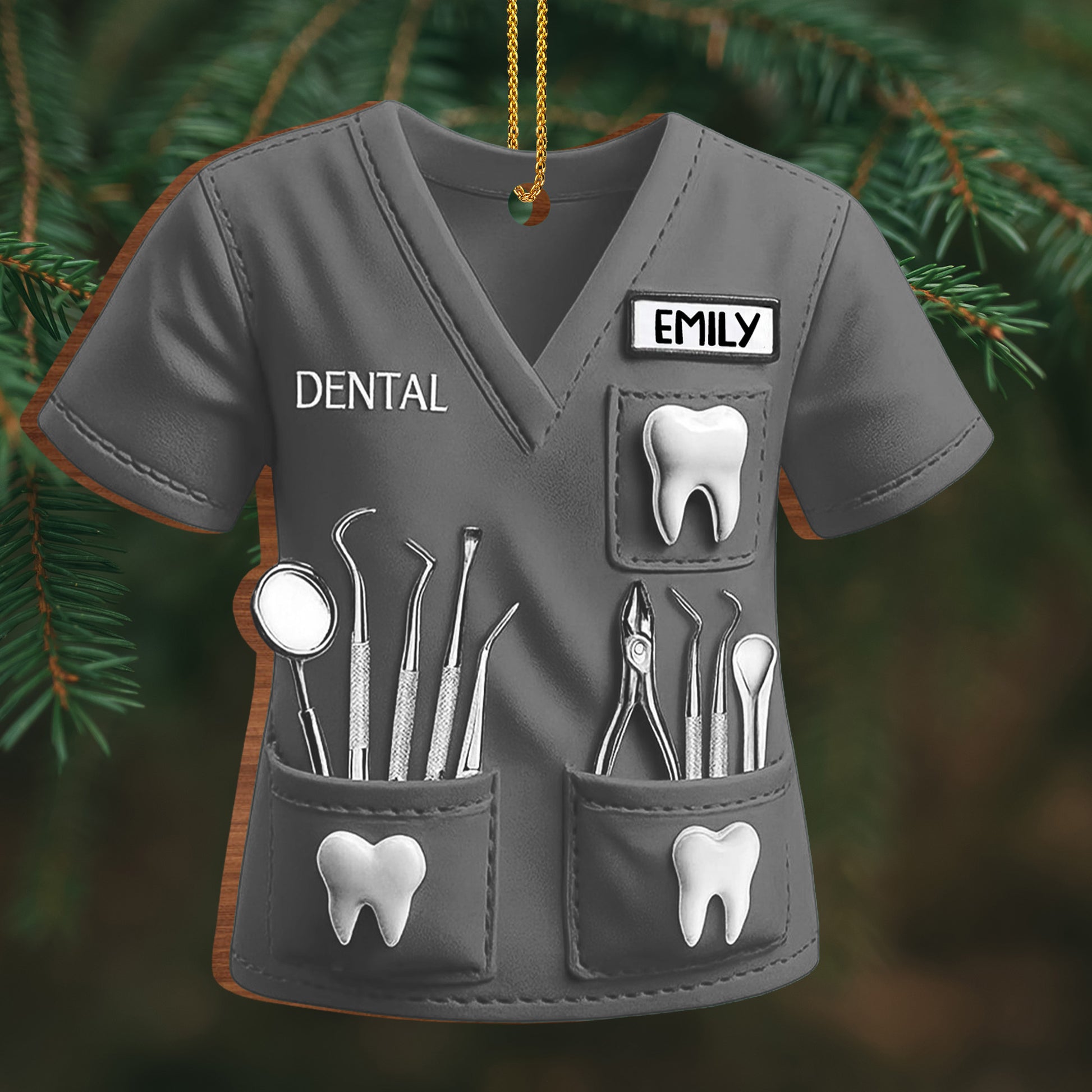 Customize With A Name And Dentistry Tools