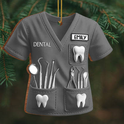 Customize With A Name And Dentistry Tools