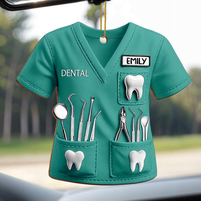 Customize With A Name And Dentistry Tools