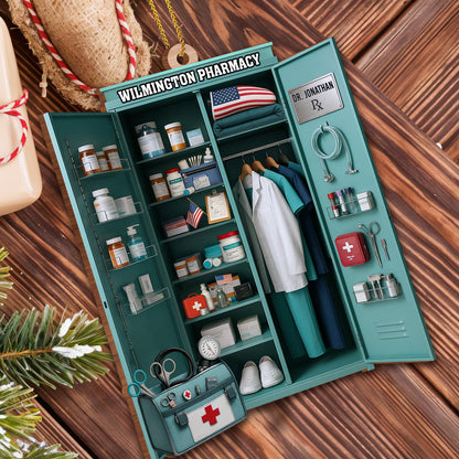 Wilmington Pharmacy Medical Cabinet With Doctor's Essentials