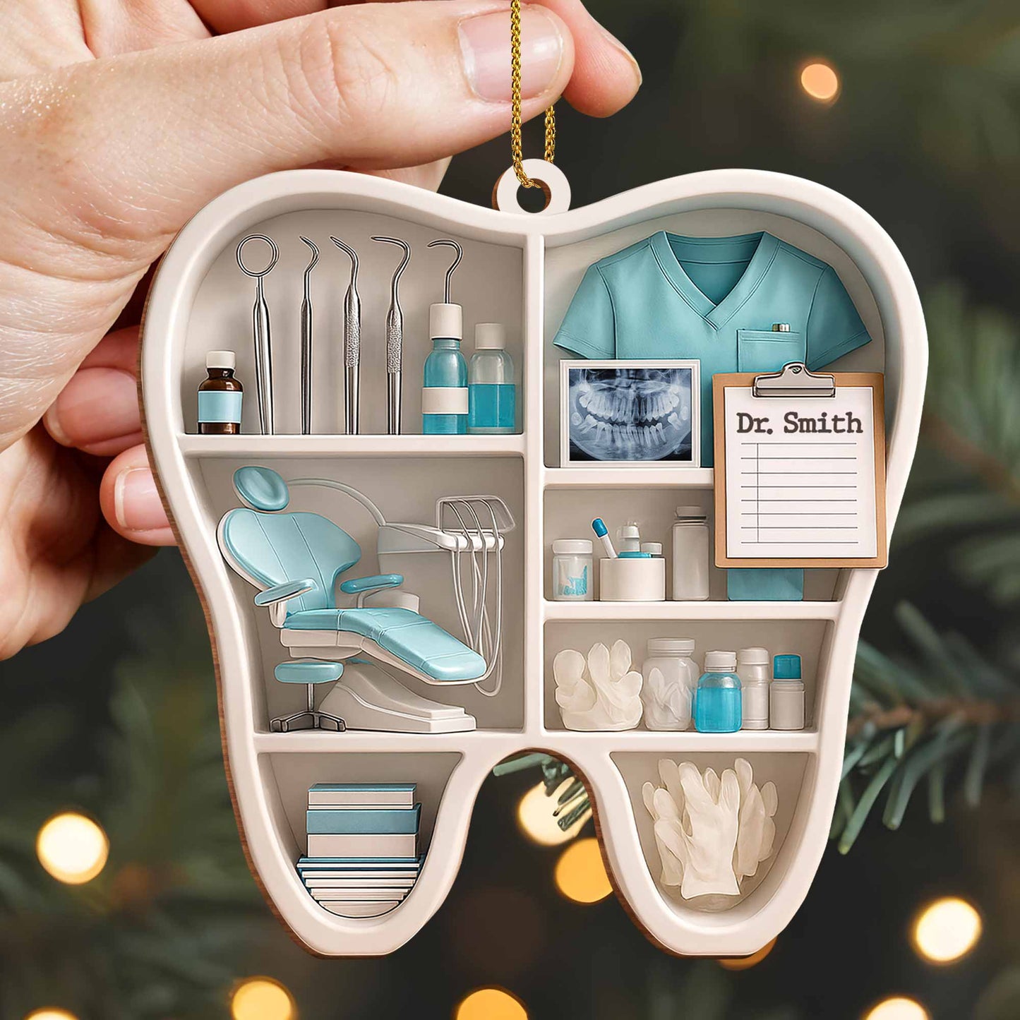 Celebrate A Special Dentist With A Customized Ornament