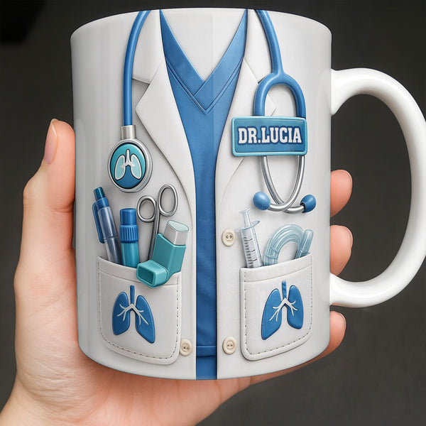Celebrate Your Favorite Doctor With This Custom White Coat Design