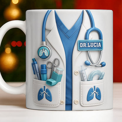 Celebrate Your Favorite Doctor With This Custom White Coat Design