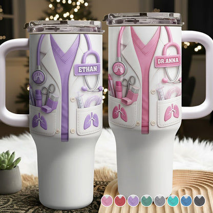 Customize This Sleek Tumbler With Straw