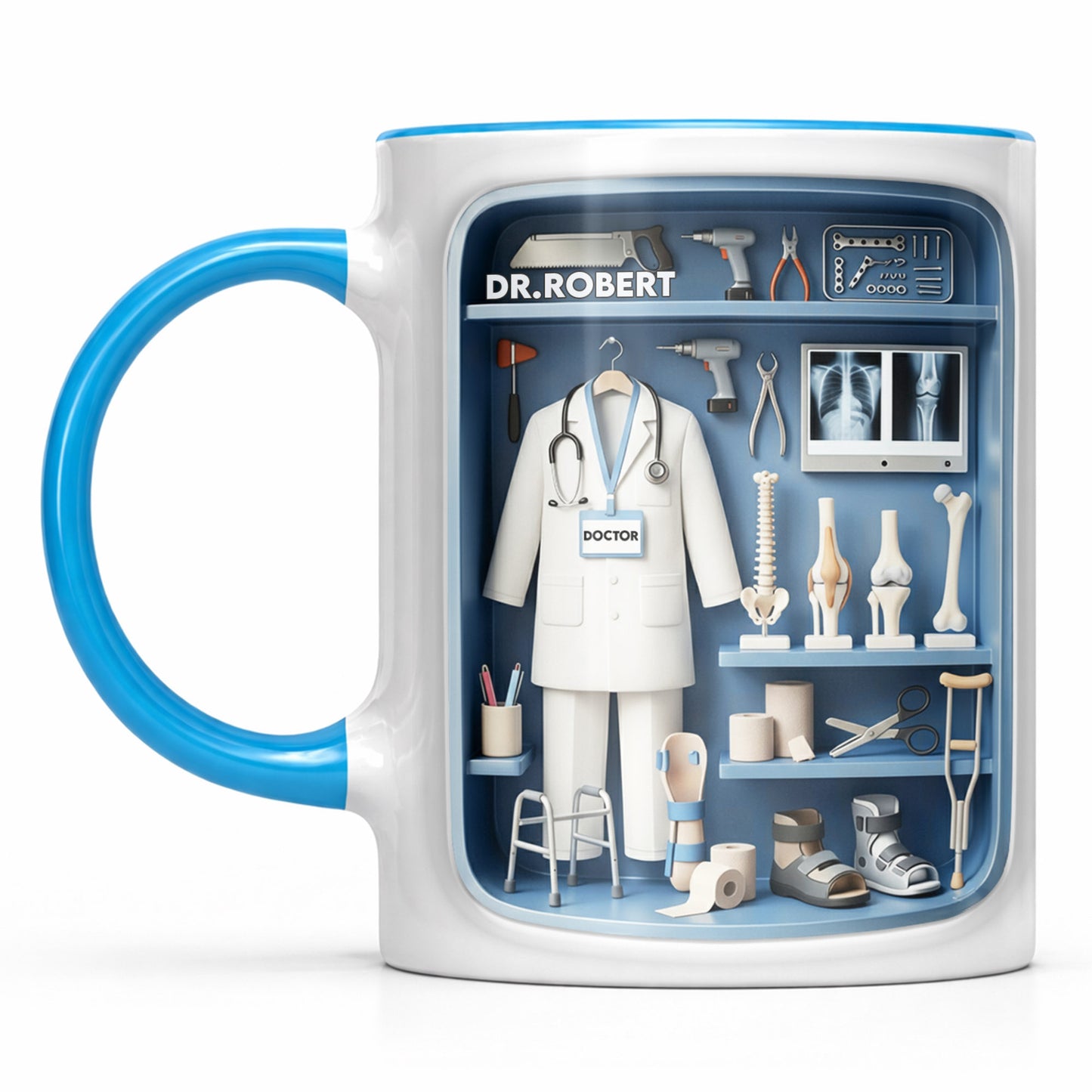 Celebrate Your Medical Journey, Doctor-Themed Design