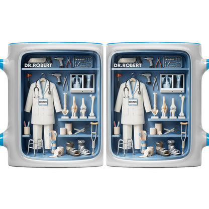 Celebrate Your Medical Journey, Doctor-Themed Design