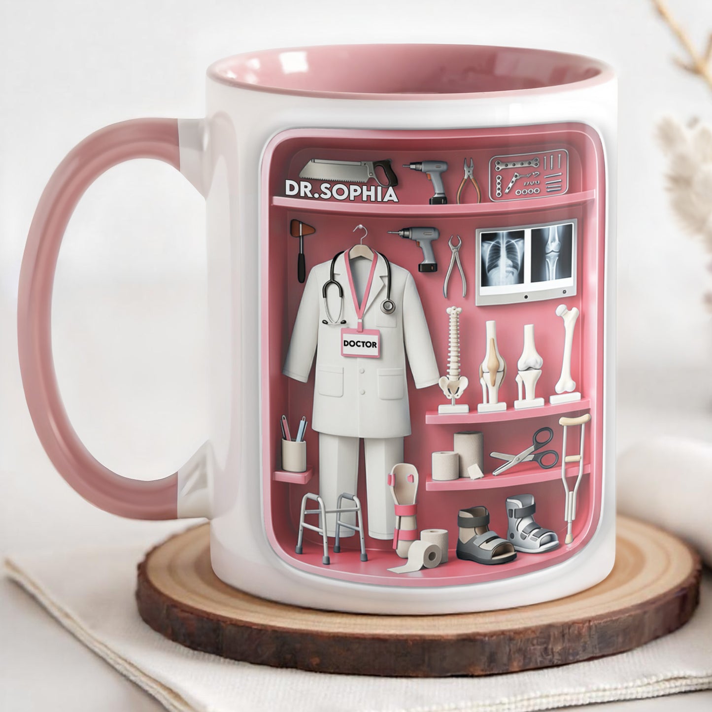 Celebrate Your Medical Journey, Doctor-Themed Design