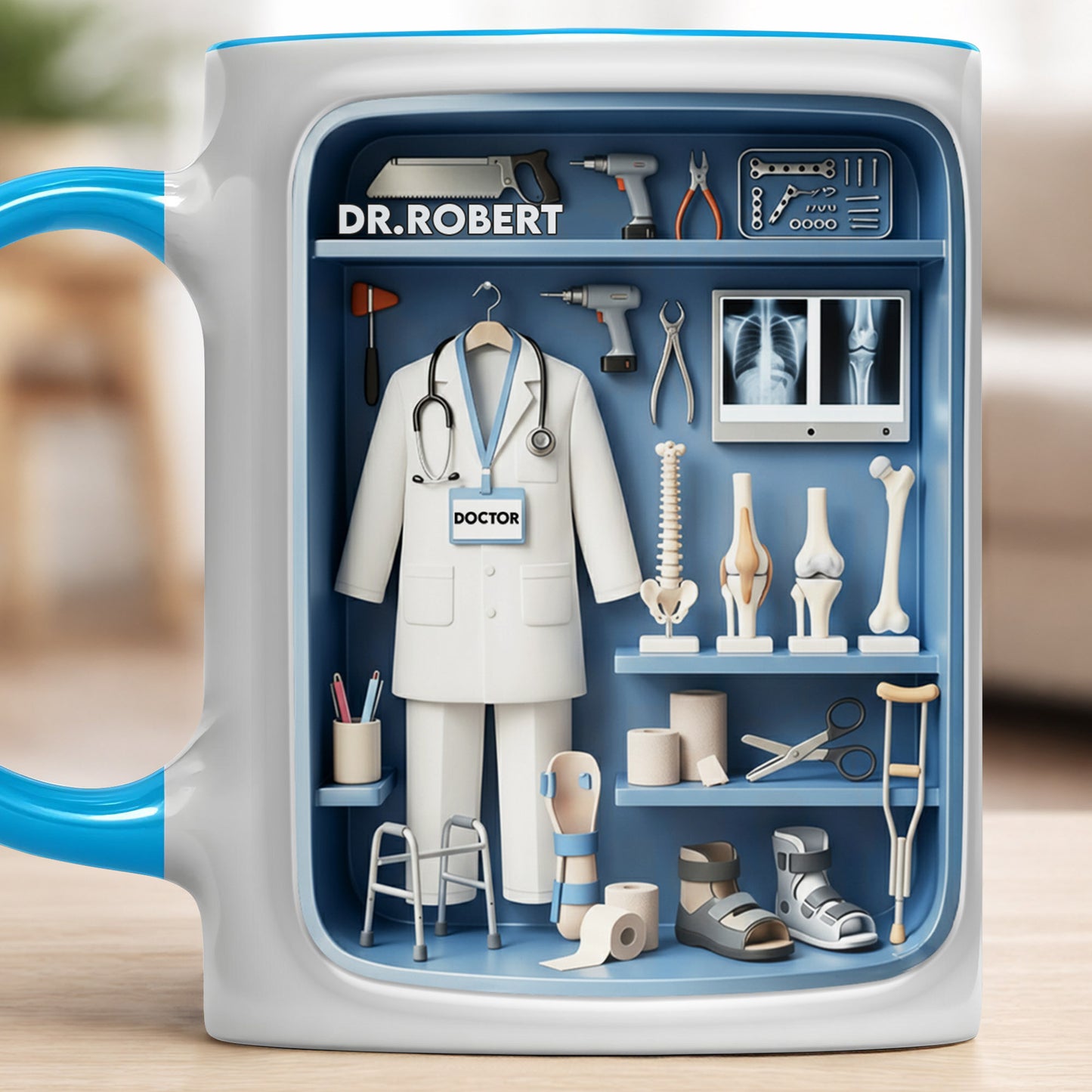 Celebrate Your Medical Journey, Doctor-Themed Design
