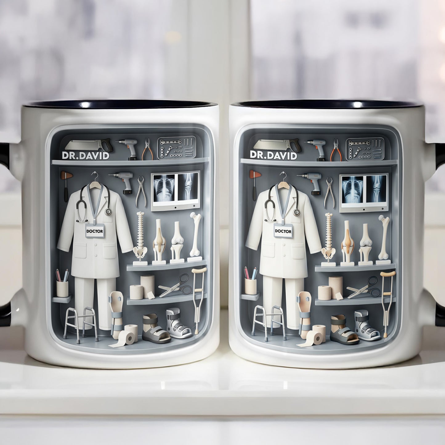 Celebrate Your Medical Journey, Doctor-Themed Design