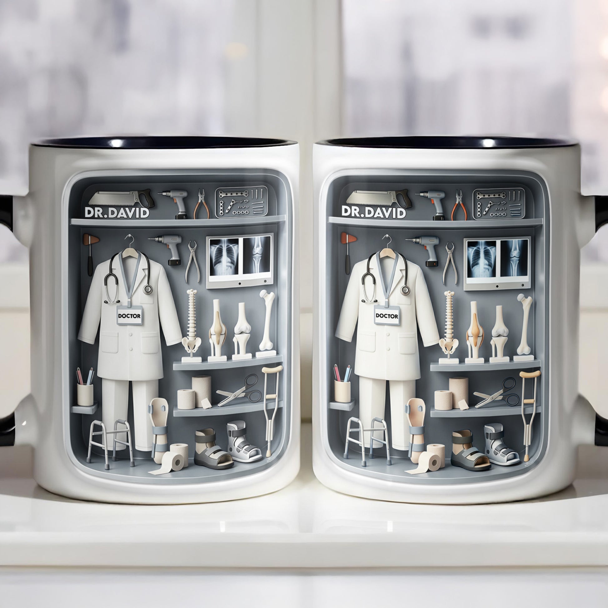 Celebrate Your Medical Journey, Doctor-Themed Design