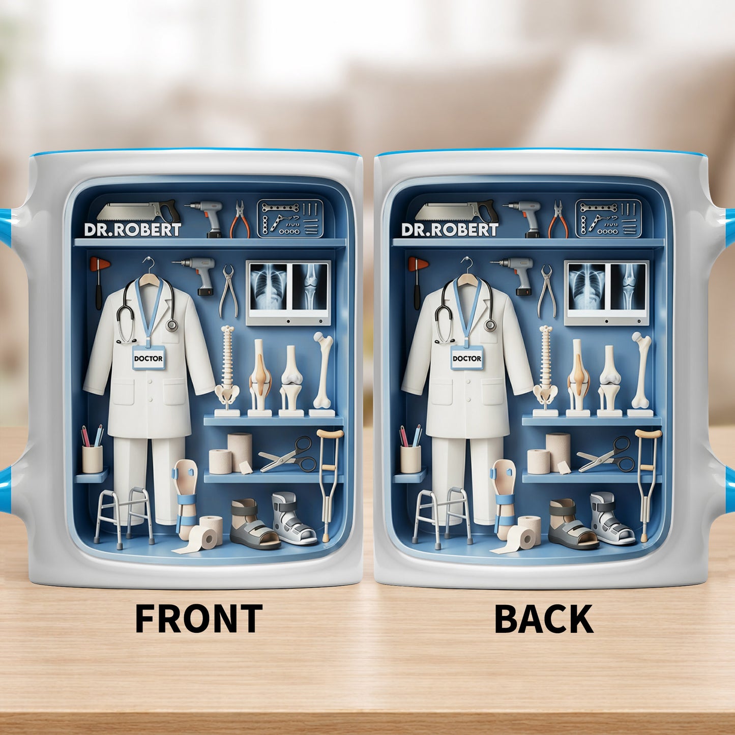 Celebrate Your Medical Journey, Doctor-Themed Design