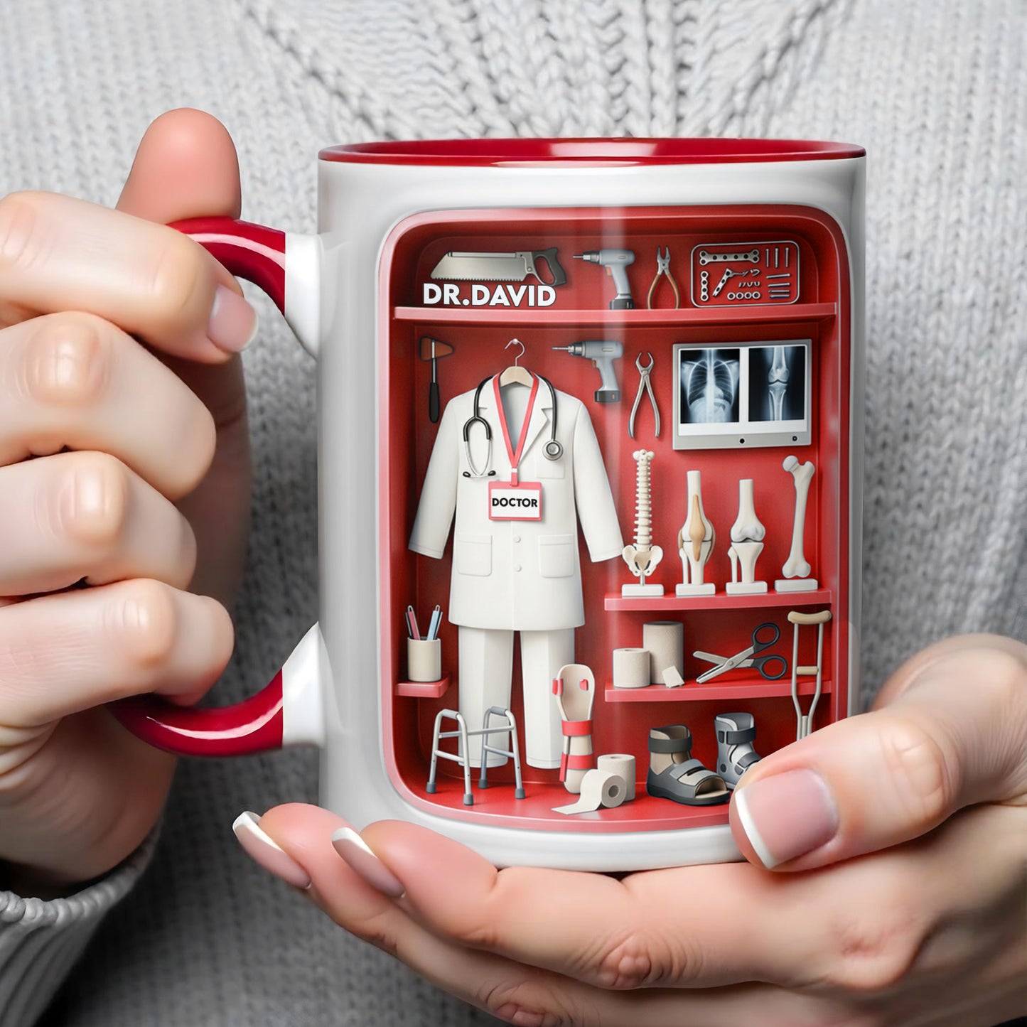 Celebrate Your Medical Journey, Doctor-Themed Design