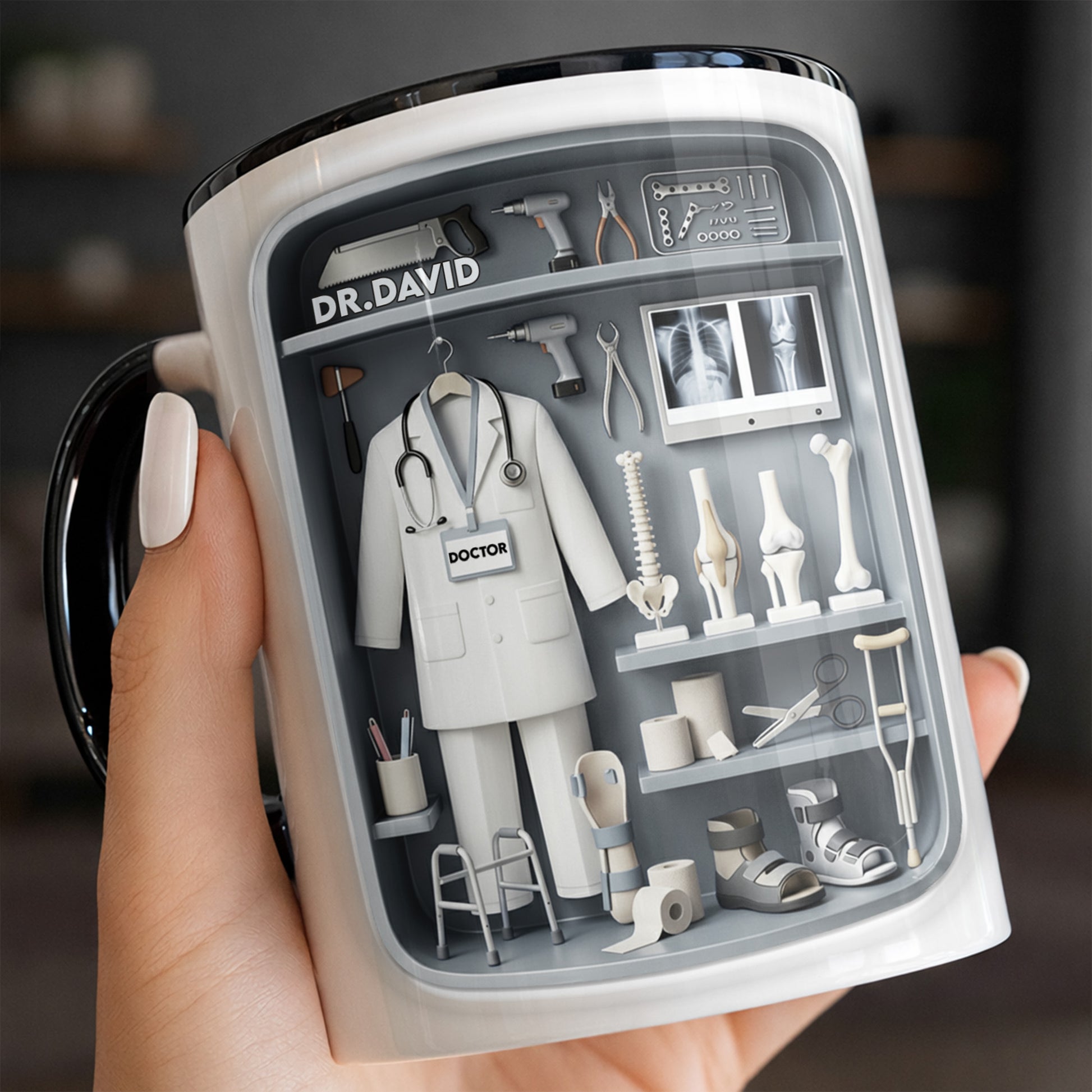 Celebrate Your Medical Journey, Doctor-Themed Design