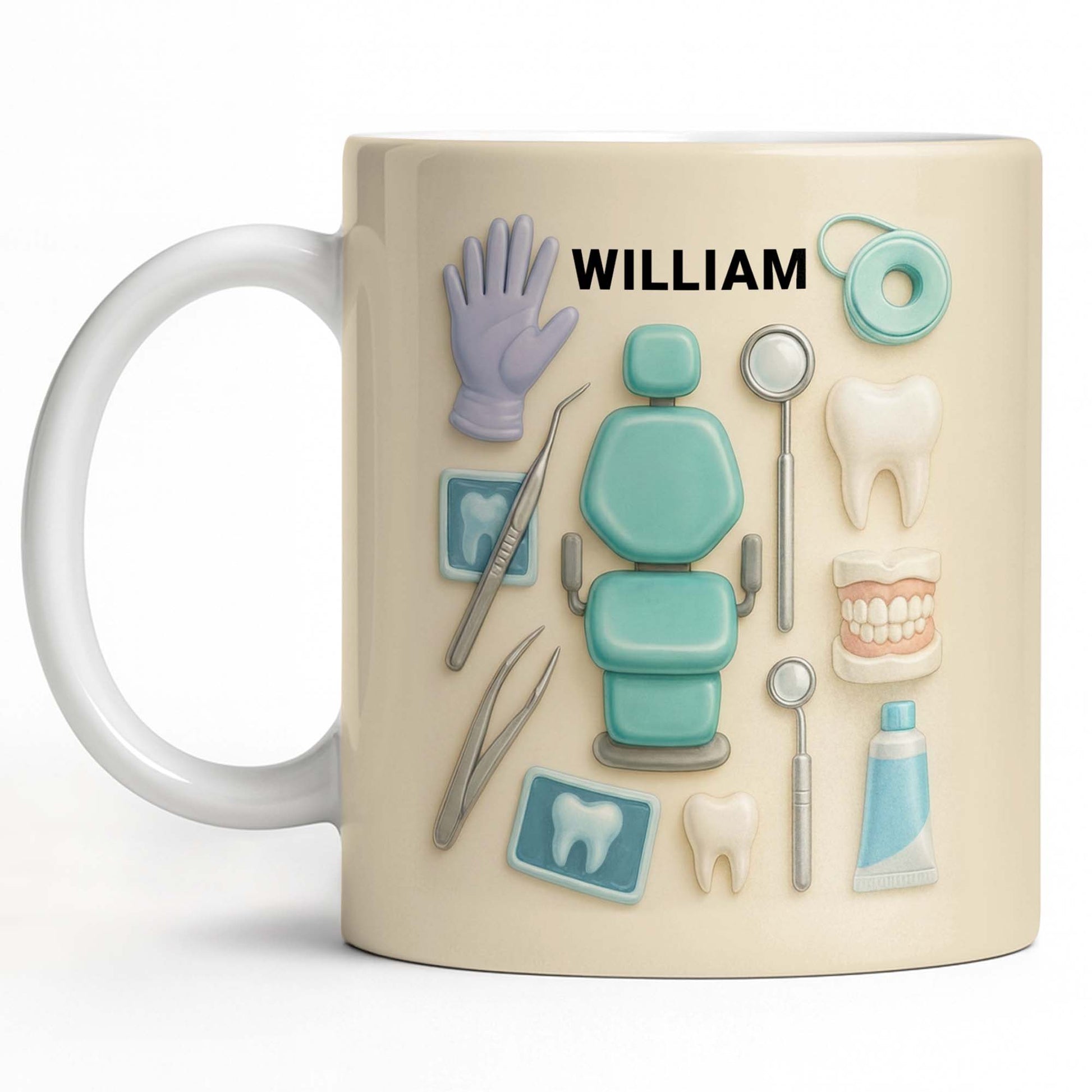 Customizable Name Dental Essentials Mug