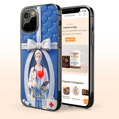 Healthcare Professional With Heart And Medical Tools